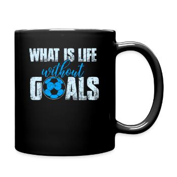 Football Dicton drôle - Mug uni - noir - Droite