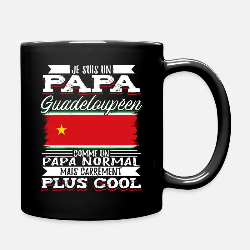 Papa Guadeloupéen - Mug uni - noir