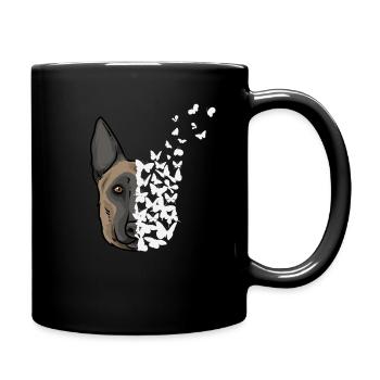Malinois Dog Beglischer Schäferhund - Full Colour Mug - black - Right