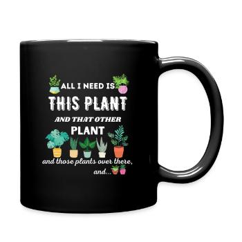 Idée cadeau jardinier amateur Jardinier Jardinier crabes - Mug uni - noir - Droite