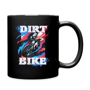 DOWNHILL DIRT BIKE - Mug uni - noir - Droite