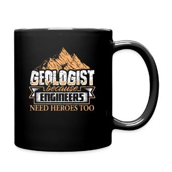 Géologues - Mug uni - noir - Droite