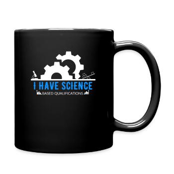 Techniker Biologie Chemie Mathematik Geschenk - Tasse einfarbig - Schwarz - Rechts