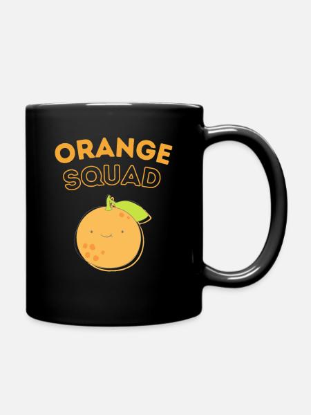 Orange Squad - Tasse einfarbig - Schwarz