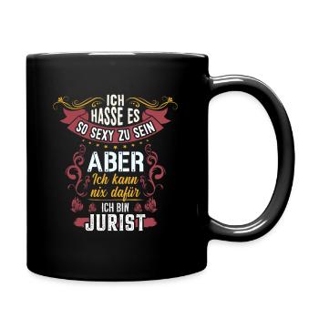 Juristen sind sexy Jurist - Tasse einfarbig - Schwarz - Rechts