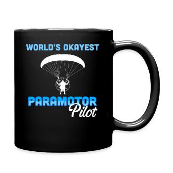 Paramotor Pilot Parapente Produit de paramoteur - Mug uni - noir - Droite