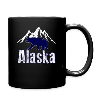 Alaska - Full Colour Mug - black - Right