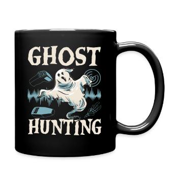 Chasse aux fantômes Fantômes d’Halloween Fantômes - Mug uni - noir - Droite