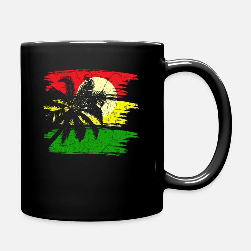 Jamaïque Reggae Rastafari - Mug uni - noir