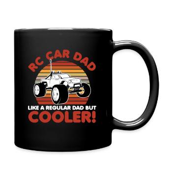Le père de rc car comme un père normal mais plus frais - Mug uni - noir - Droite