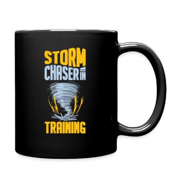 Tempête Chaser Drôle Tornado Twister Weather - Mug uni - noir - Droite