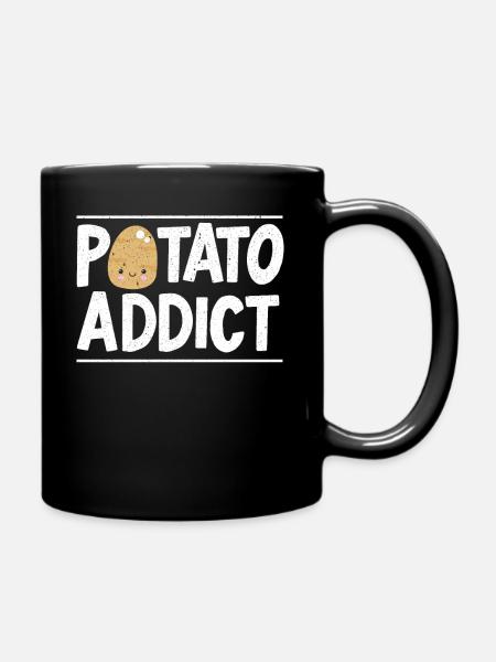 Pomme de terre Végétalien Légumes-racines Pomme de terre - Mug uni - noir