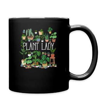 Plant Lady - Full Colour Mug - black - Right