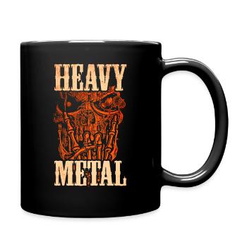 Heavy Metal Musik - Tasse einfarbig - Schwarz - Rechts