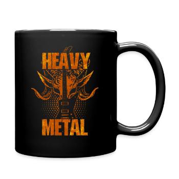 Heavy Metal Musik - Tasse einfarbig - Schwarz - Rechts