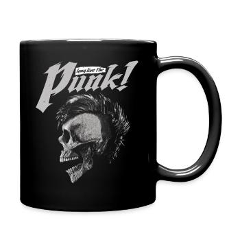 Long live the Punk - Full Colour Mug - black - Right