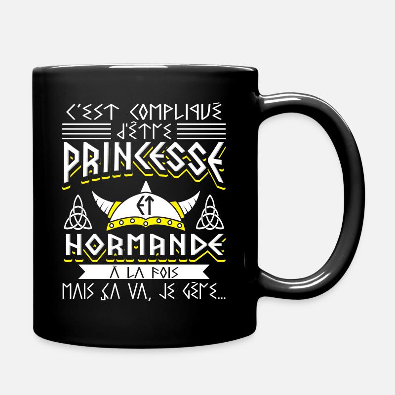 Femme Normande Normandie - Mug uni - noir