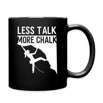 Rock Climbing Climber Carabiner - Mug uni - noir - Droite