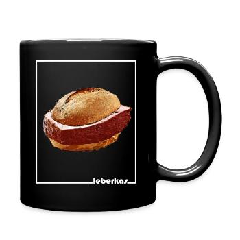 Leberkäs Junkie Bavarian Leberkäse - Tasse einfarbig - Schwarz - Rechts