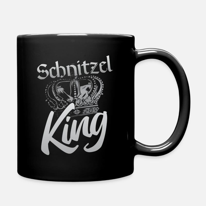 Schnitzel King - Tasse einfarbig - Schwarz