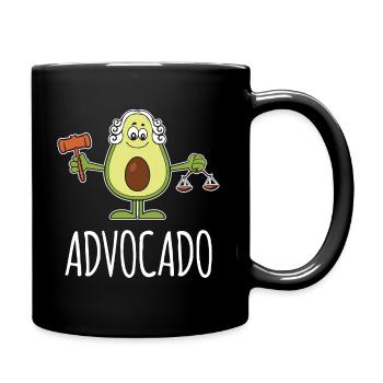 Avocado Jura ADVOCADO Student Lawyer Exam - Full Colour Mug - black - Right