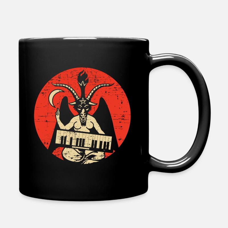 Satan Barometh Satanic Occult Devil Baphomet Goat - Tasse einfarbig - Schwarz