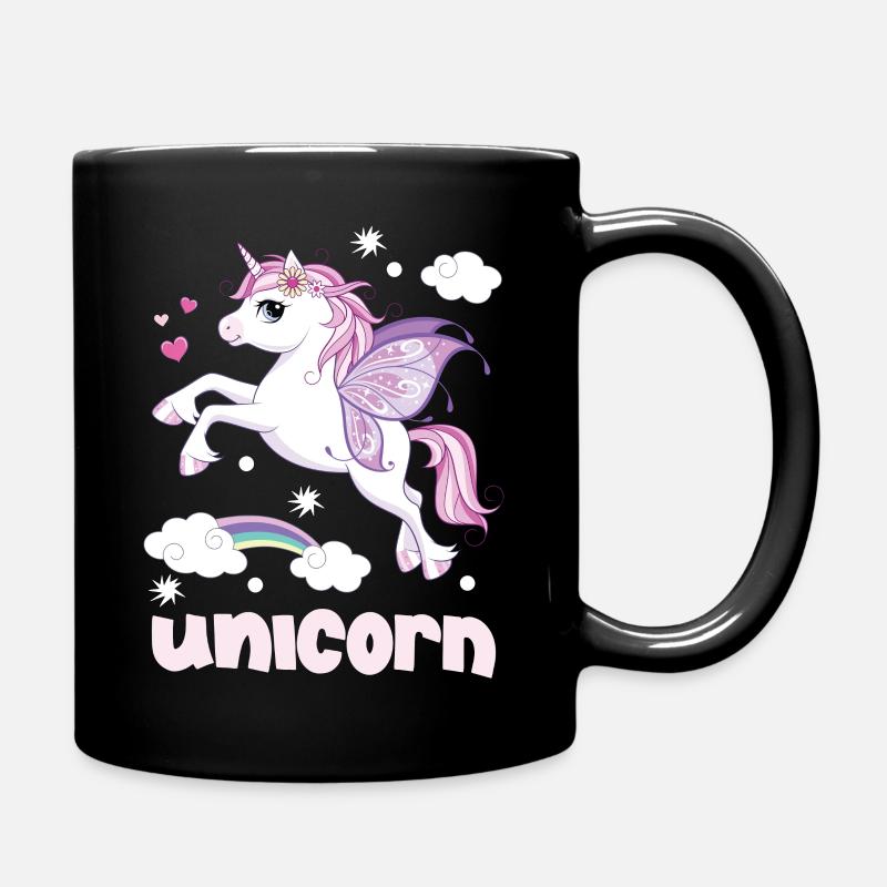 Citations de licornes Licorne Licorne Licorne - Mug uni - noir