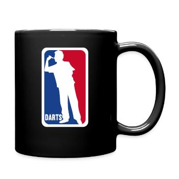 Fléchettes Fléchettes Bullseye Fléchettes - Mug uni - noir - Droite