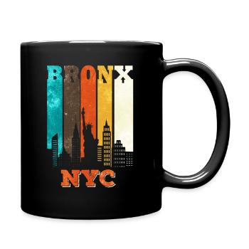 The Bronx - New York City - Full Colour Mug - black - Right