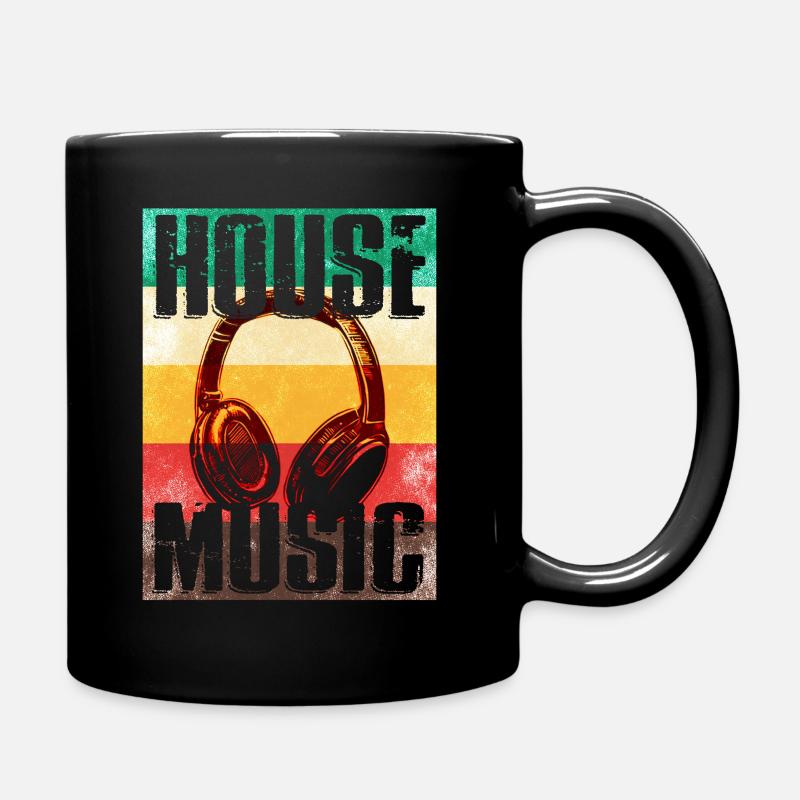 House Music - Mug uni - noir