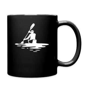 Canoë kayak - Mug uni - noir - Droite