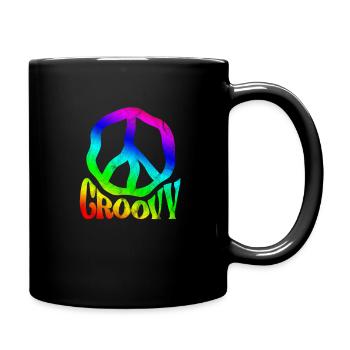 Hippy - Full Colour Mug - black - Right