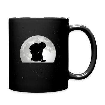 Welder Moon Welder Gift - Full Colour Mug - black - Right