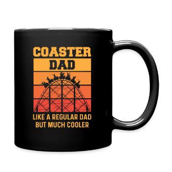 Montagnes russes Oracle pour votre expert en parc d’attractions - Mug uni - noir - Droite