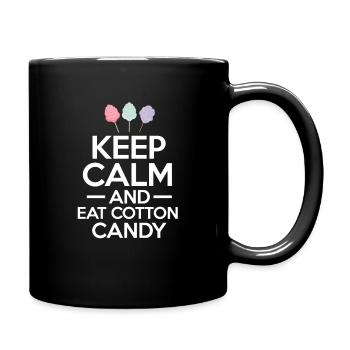 Barbe à papa Sucre Cadeau - Mug uni - noir - Droite