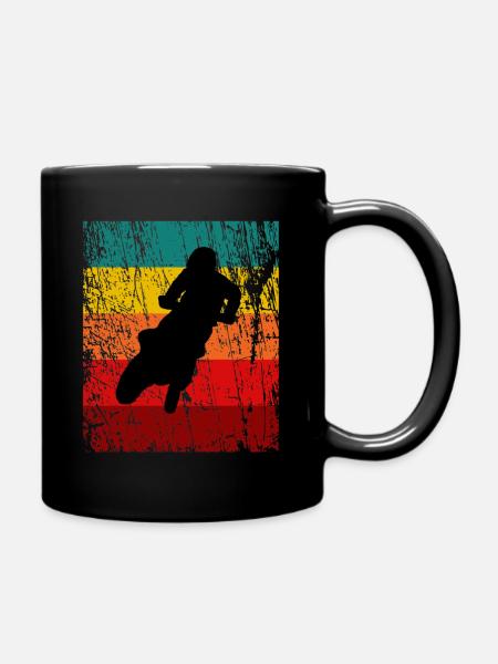 Supermoto / Supermotard / Supermoto Wheelie - Tasse einfarbig - Schwarz