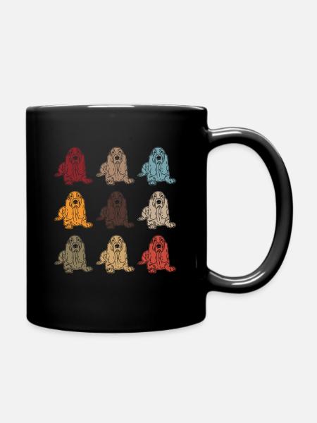 Basset Hound | Chien chien cadeau - Mug uni - noir