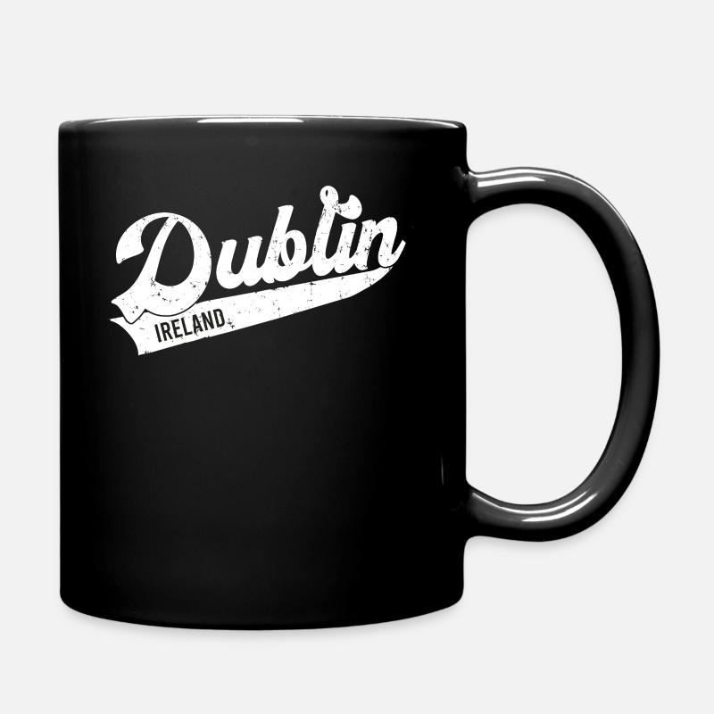 Dublin,Irland - Tasse einfarbig - Schwarz