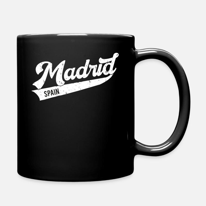Madrid,Spain - Full Colour Mug - black