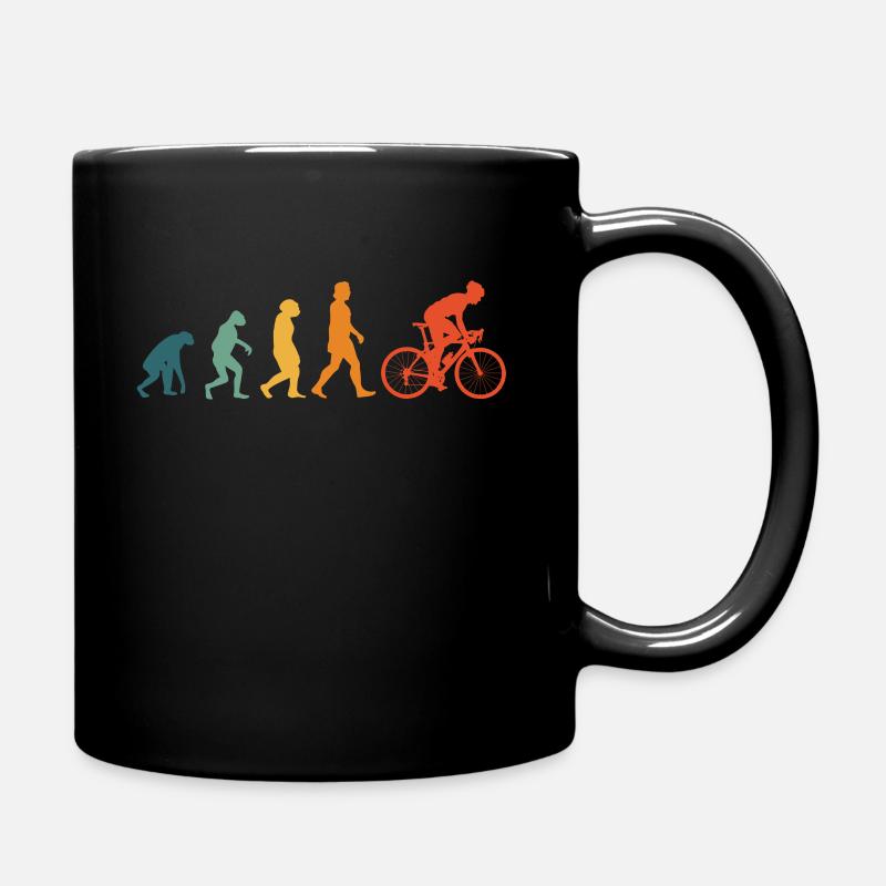 Vélo Evolution Rétro Cyclisme Cyclisme - Mug uni - noir