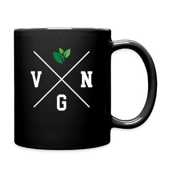 Vegan VGN | Vegan - Full Colour Mug - black - Right