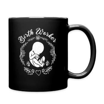 Sage-femme Infirmière Obstétrique Naissance Doula - Mug uni - noir - Droite