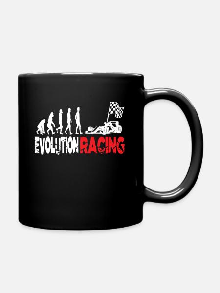 Evolution Motorsport - Tasse einfarbig - Schwarz