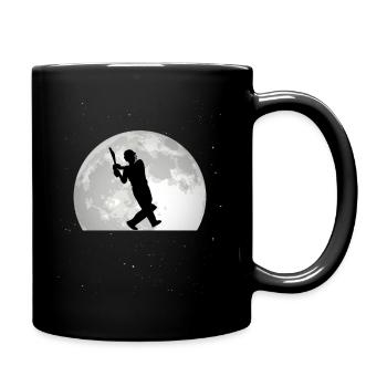 Cricket La lune Joueuse de Cricket - Mug uni - noir - Droite
