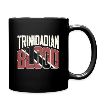 Trini Trinidad et Tobago drapeau musique Trini - Mug uni - noir - Droite