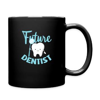 Dentiste Dentiste Dentiste Dentist Dents Cadeau - Mug uni - noir - Droite