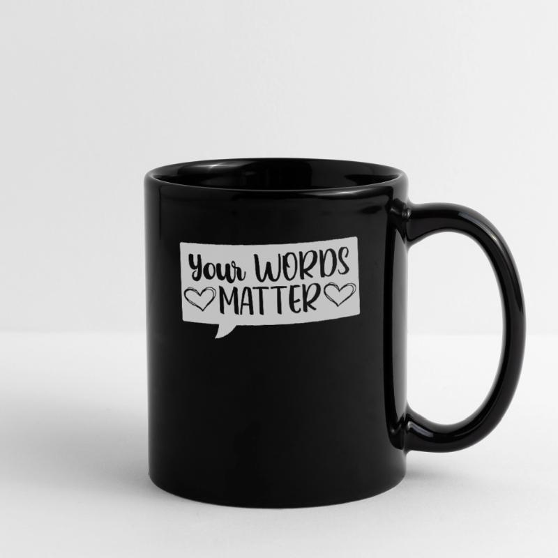 Speech Pathologist Words Speech Language Pathology Full Colour Mug