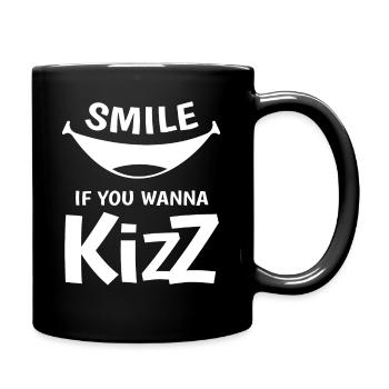 Invite de danse - sans mots, un sourire suffit - Mug uni - noir - Droite