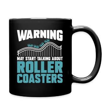 Montagnes Russes Parc d’attractions Parc d’attractions - Mug uni - noir - Droite