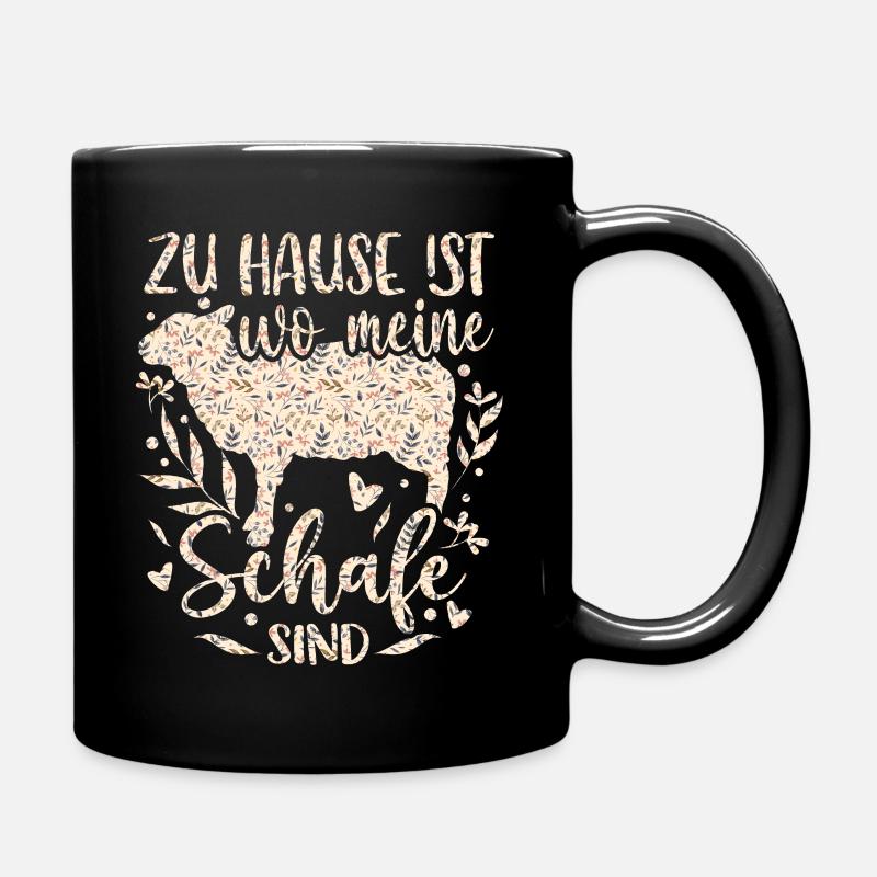 Moutons bergers bergers - Mug uni - noir